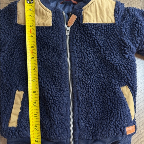 7 For All Mankind Navy and Tan Kids Jacket - Picture 6 of 10